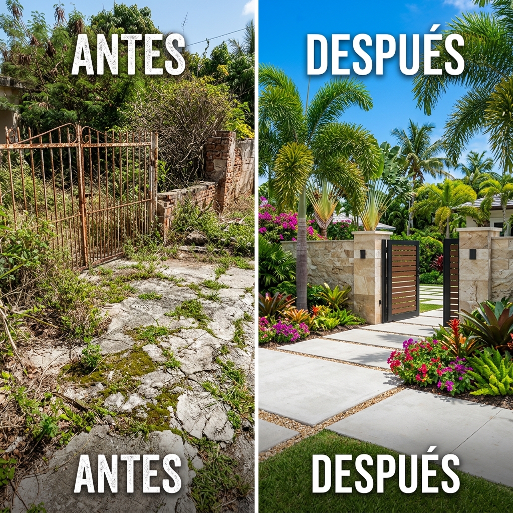 Mantenimiento de entrada - Antes y Después